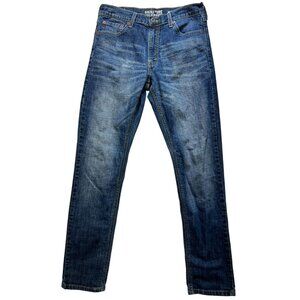 Signature Levi Strauss Men Straight Jeans 30x32 Denim Regular Taper Blue